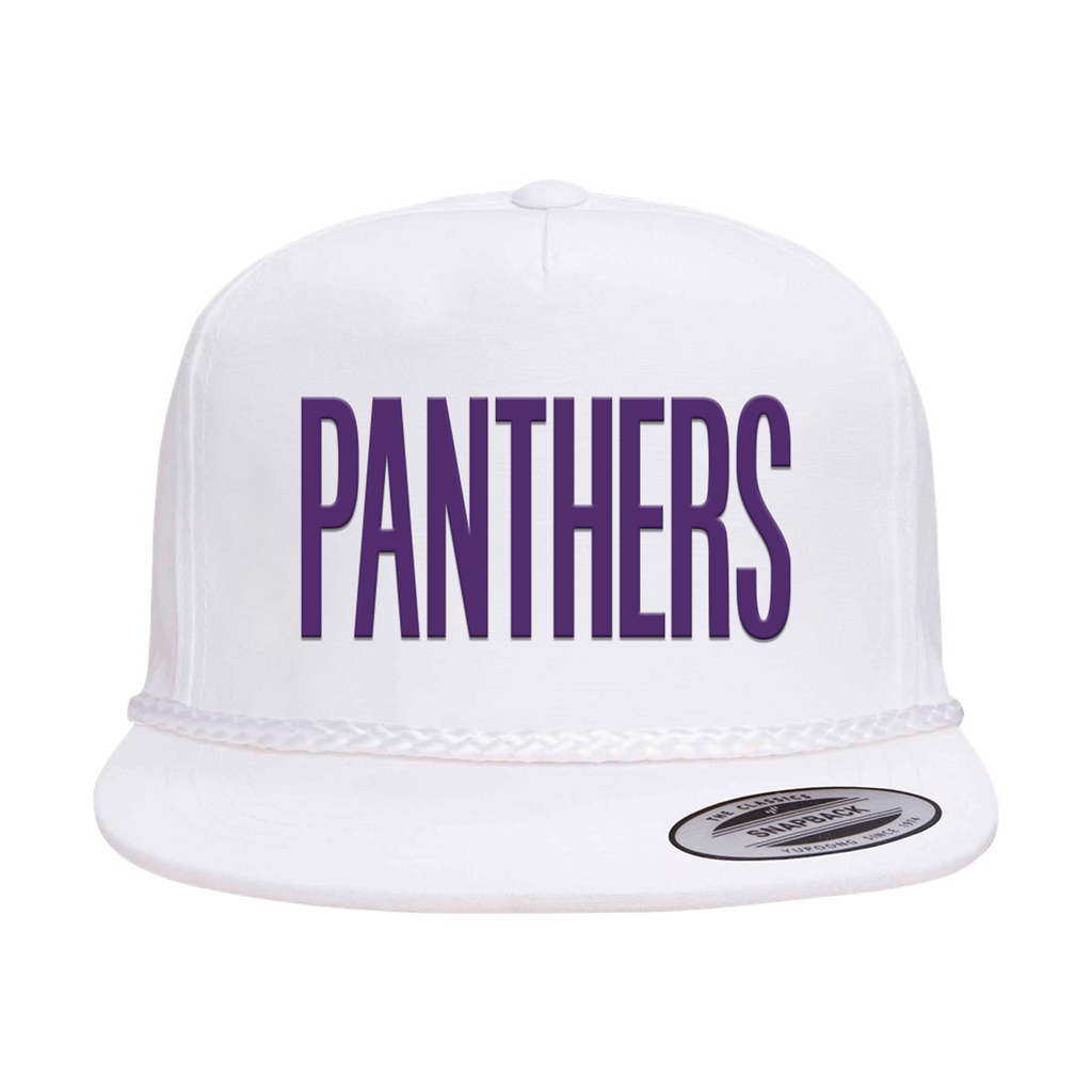 Puffy Embroidery Paschal Rope Hat