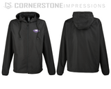 Lightweight Windbreaker with Eagle Logo