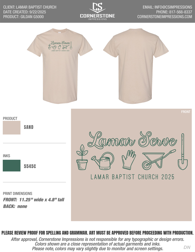 Lamar Serve Shirts Preorder