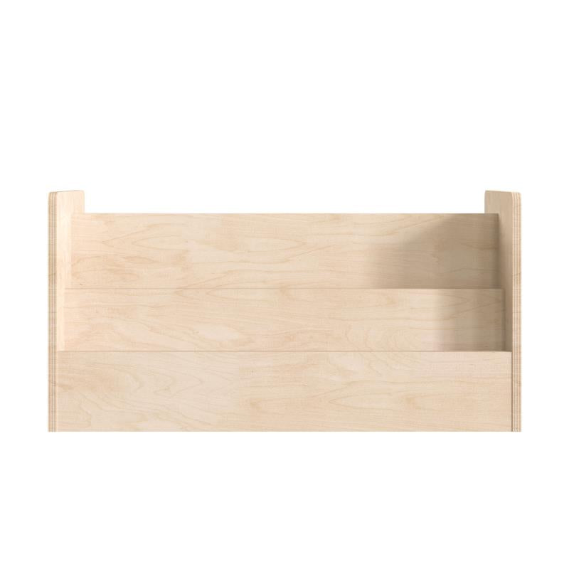 Bright Beginnings Modular Double Sided 2 Tier Wooden Classroom Book Display Shelf