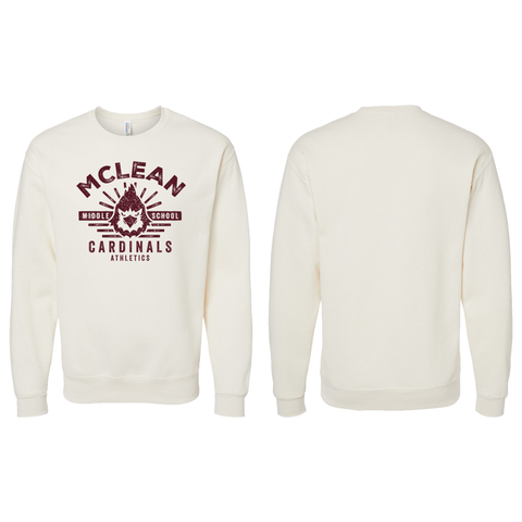 Cardinals Athletics Cream Crewneck Sweatshirt PRESALE