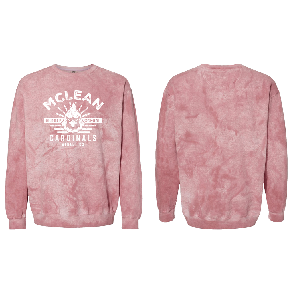 Cardinals Athletics Colorblast Crewneck Sweatshirt PRESALE
