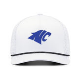 Perforated Snapback Rope Hat