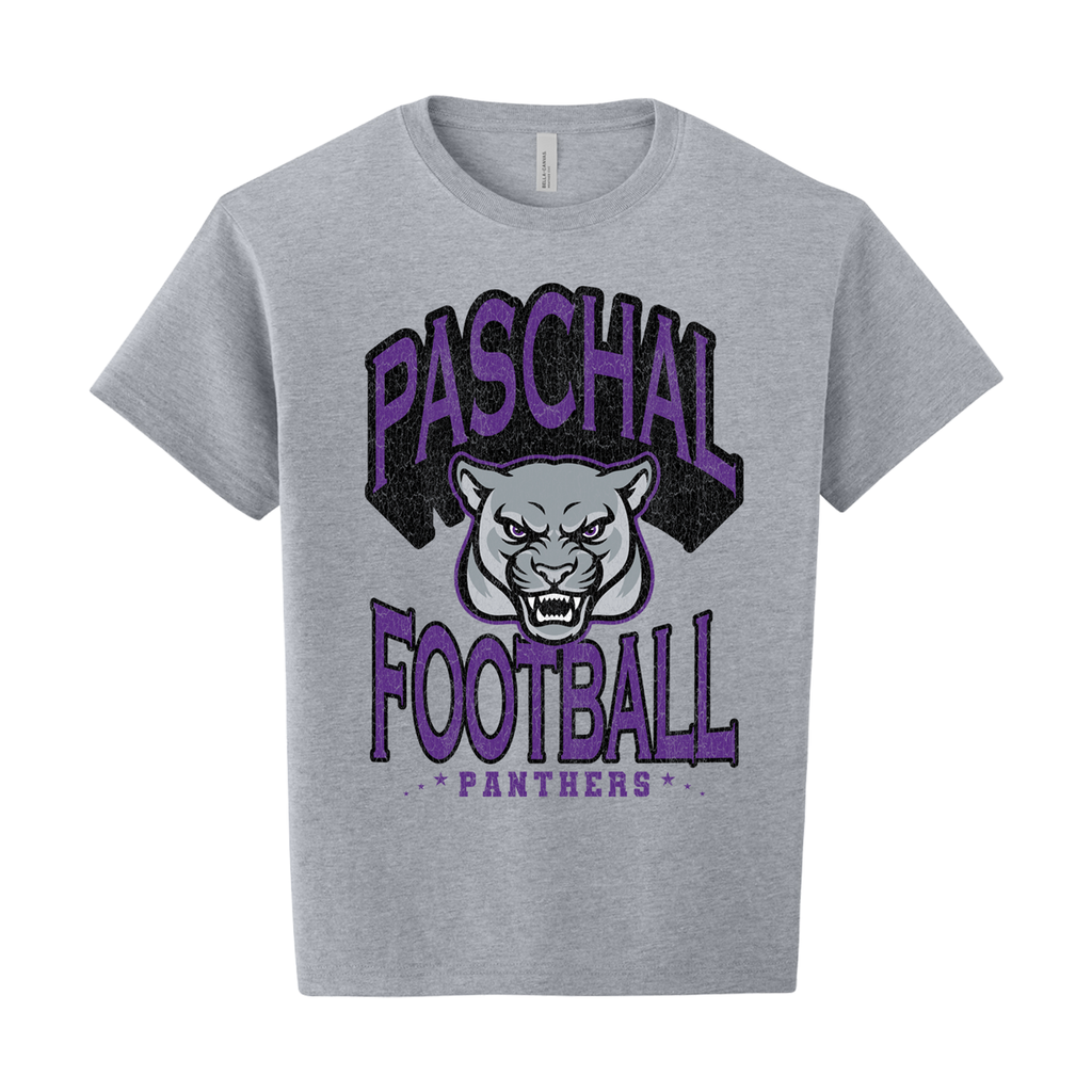 Big Bold Football Heavy Cotton Tee
