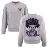 Big Bold Football Women's Crop Sweatshirt