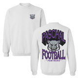 Big Bold Football Crewneck Sweatshirt