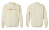 Alpha Gamma Delta Embroidered Sweatshirts