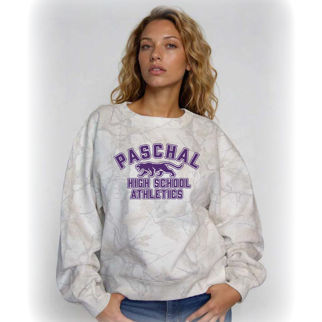 Paschal Athletics Chicka-D Faded Camo Sweatshirt