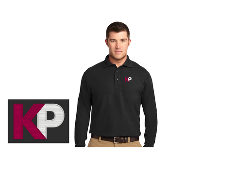 KP Staffing Men's Long Sleeve Polo