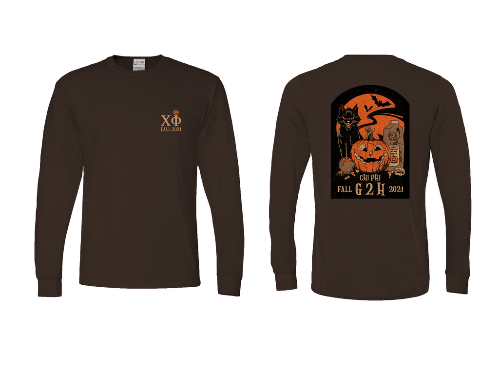 UTD Chi Phi G2H Halloween Shirts 2021