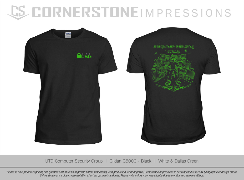 UTD CSG Shirt Preorders