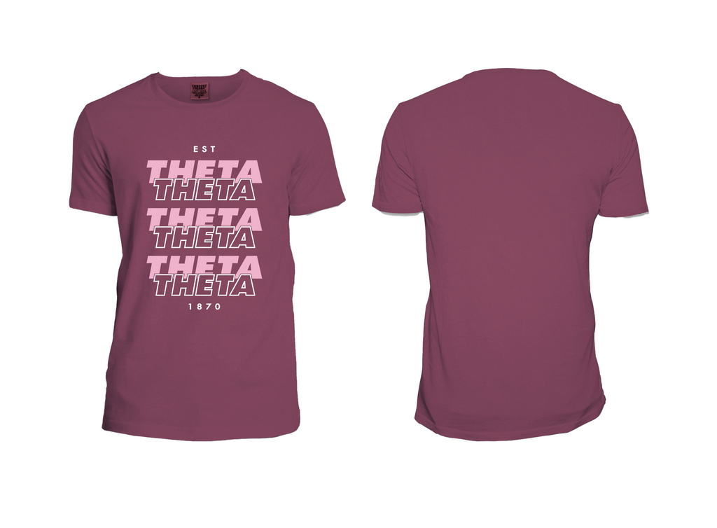 UTD Kappa Alpha Theta T-shirts Fall 2021
