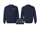 Camp Love and Magic Crewneck Sweatshirts - No Name