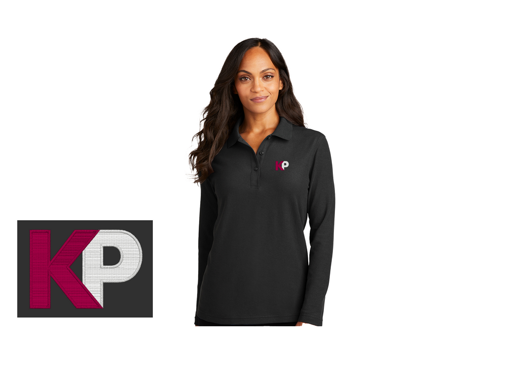 KP Staffing Women's Long Sleeve Polo